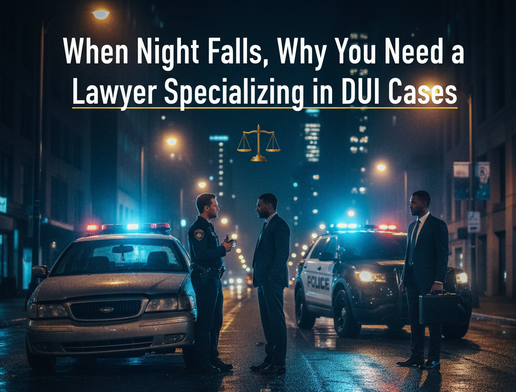 When the Night Takes a Turn Why You Need a DWI Lawyer